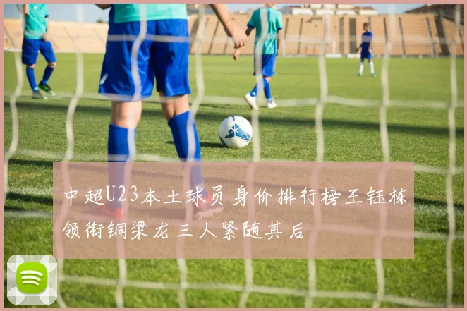 中超U23本土球员身价排行榜王钰栋领衔铜梁龙三人紧随其后